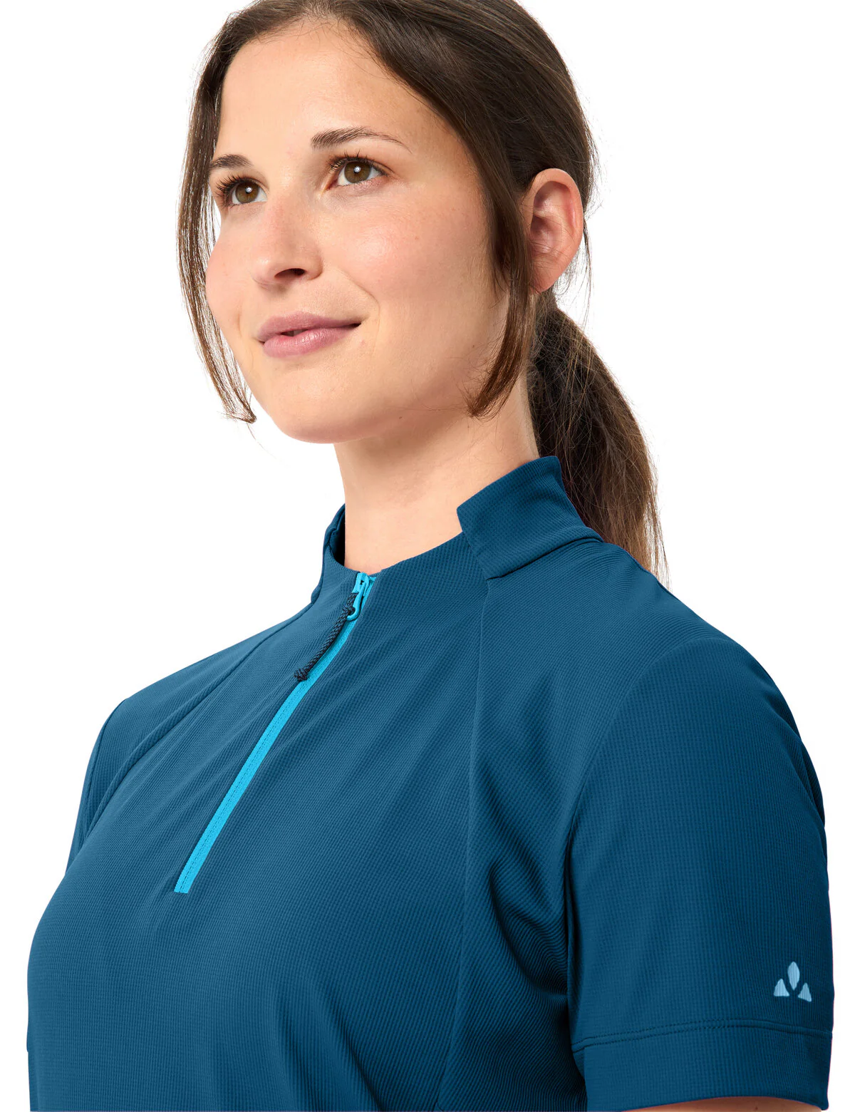 VAUDE Women's Adlux HZ Shirt shore blue - Image 5