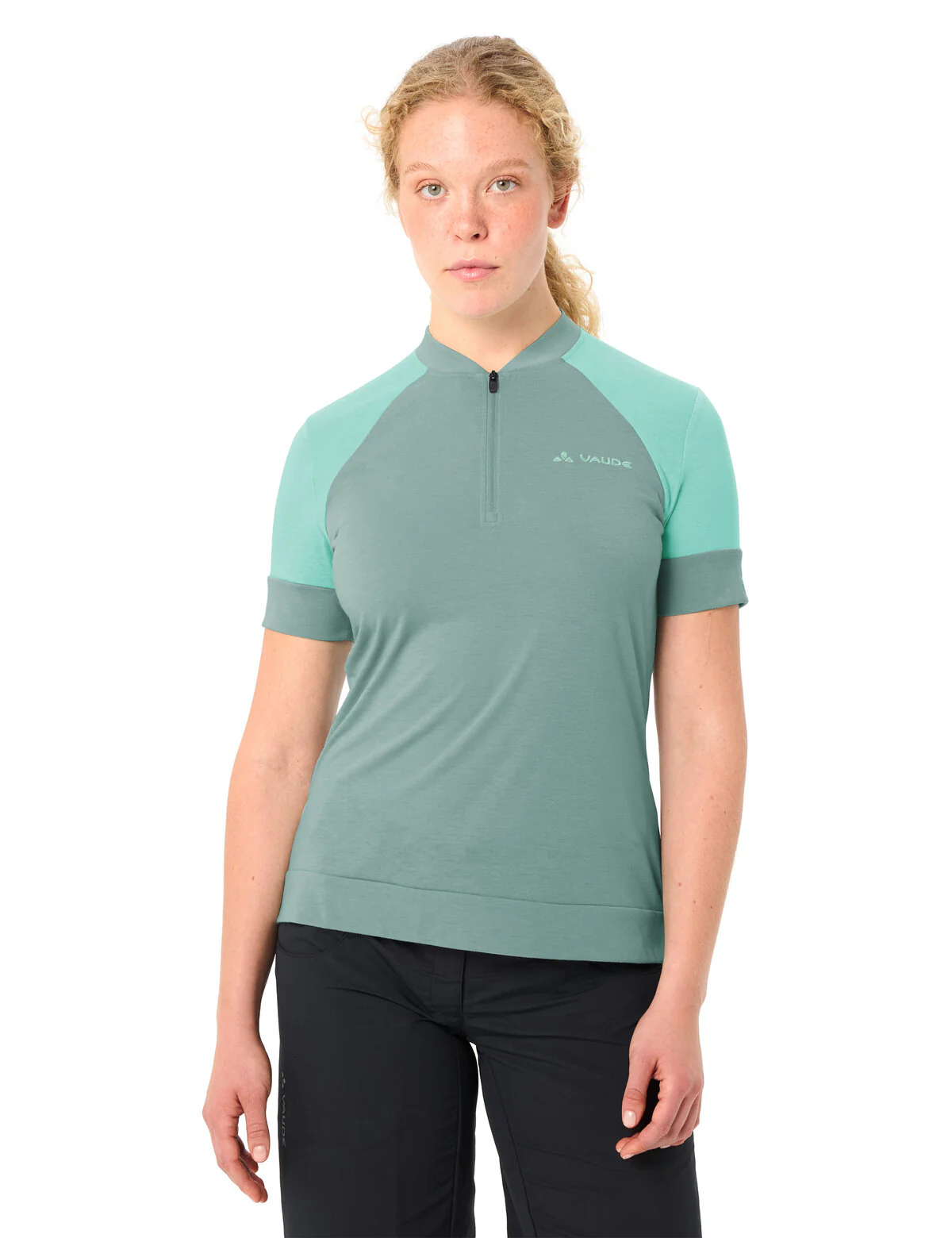 VAUDE Women's Altissimo Q-Zip Shirt dusty fern uni - Image 7
