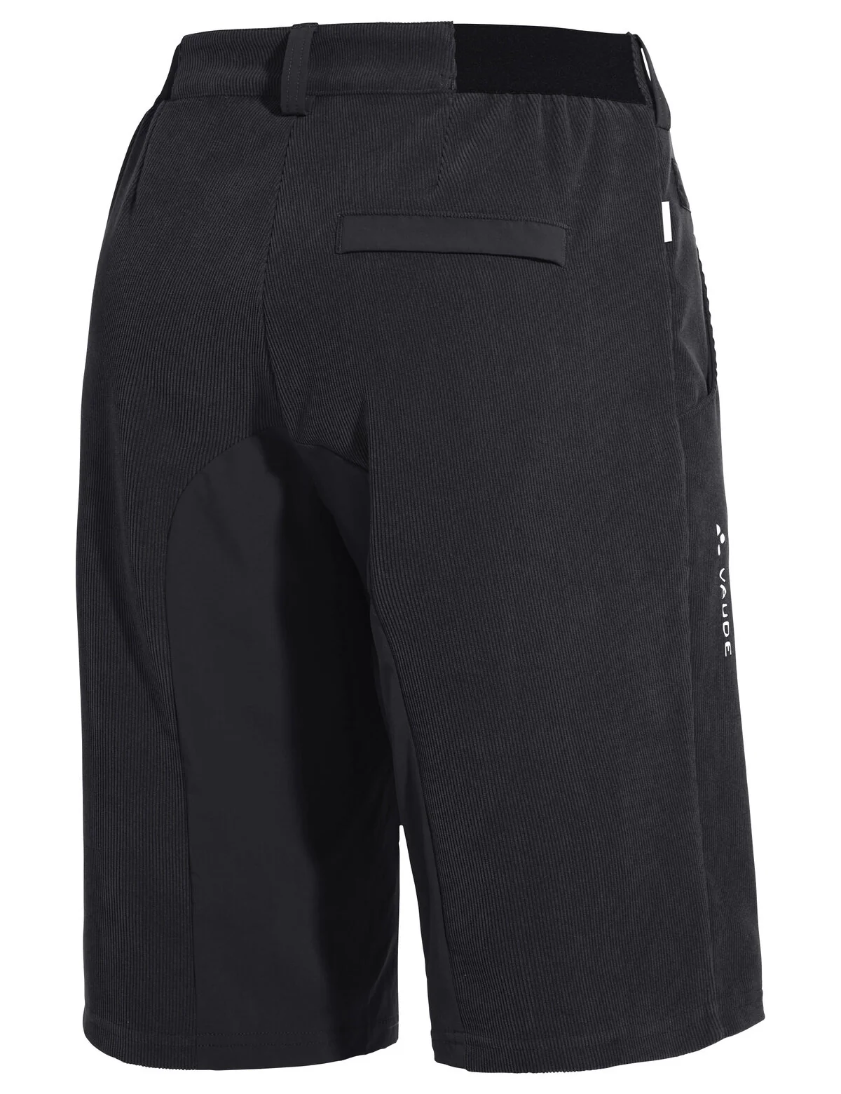 VAUDE Women's Loamer Base Cord Shorts black - Image 2