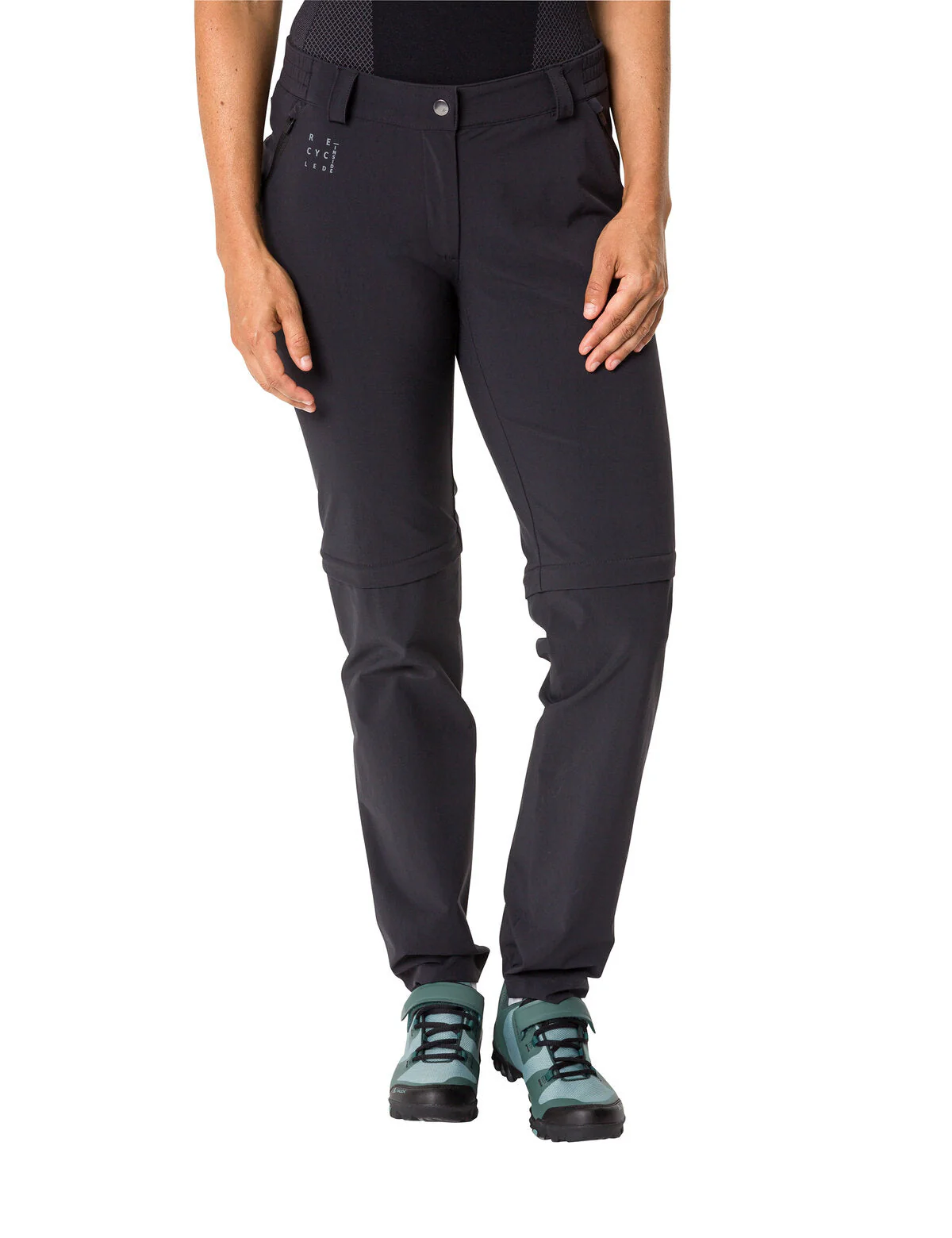 VAUDE Yaras Zip Off Pants Damen schwarz - Image 3