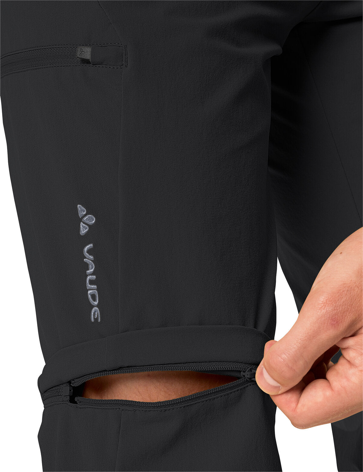 VAUDE Yaras Zip Off Pants Herren schwarz - Image 6