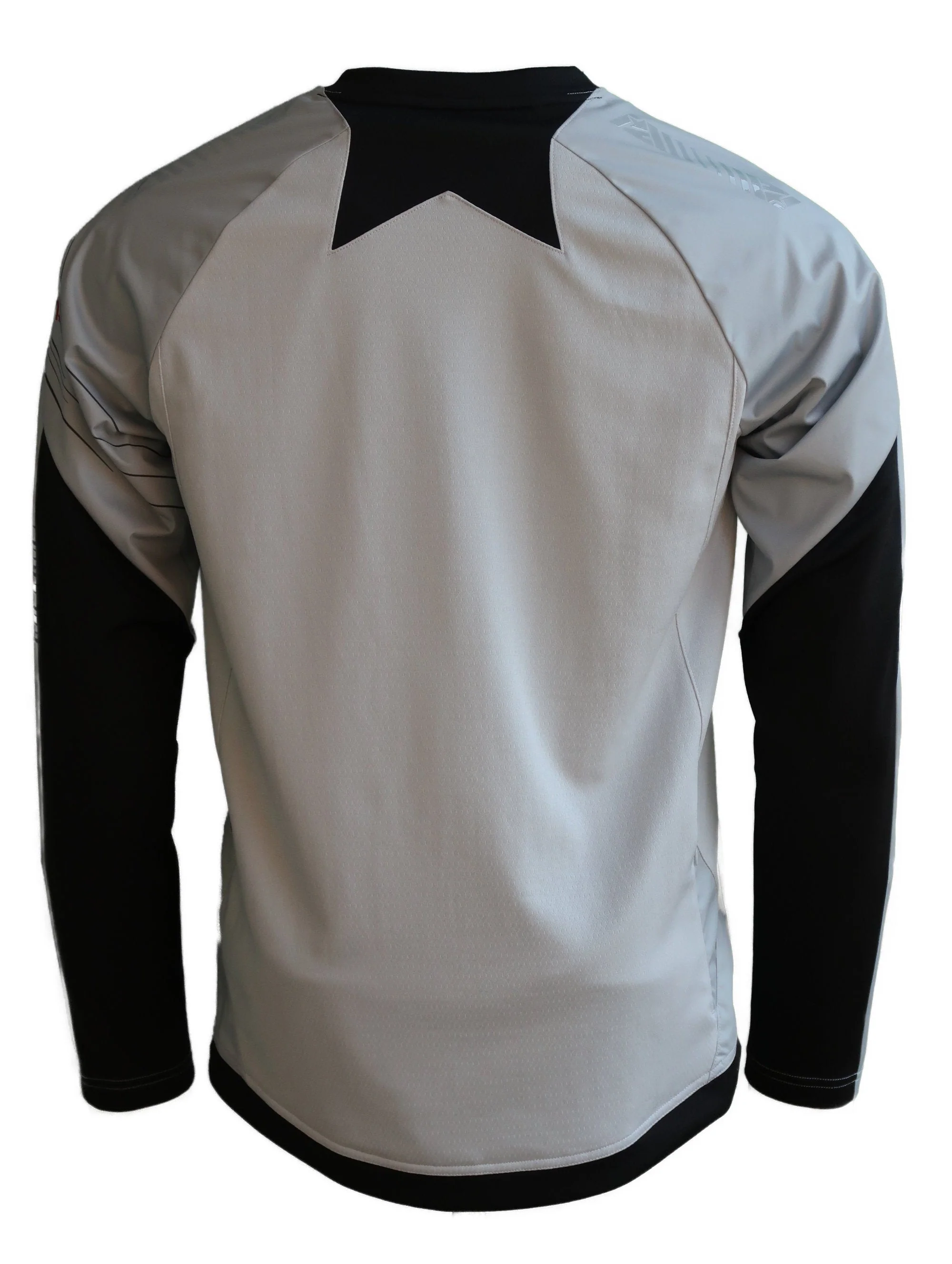 Zimtstern ProTechZonez Shirt LS Men Glacier Grey/Pirate Black - Image 2