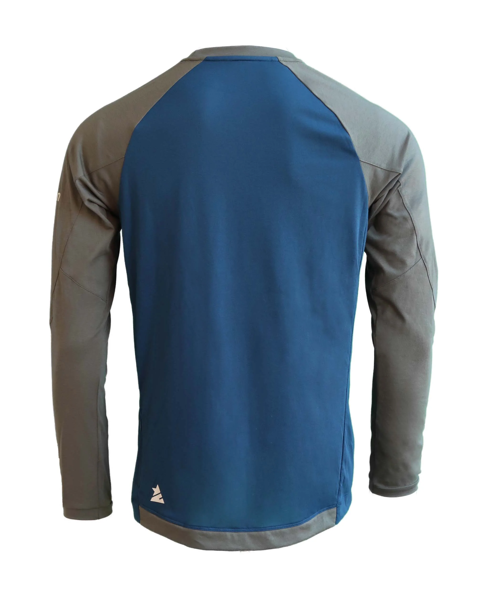 Zimtstern PureFlowz Shirt LS Men French Navy / Dusty Olive - Image 2