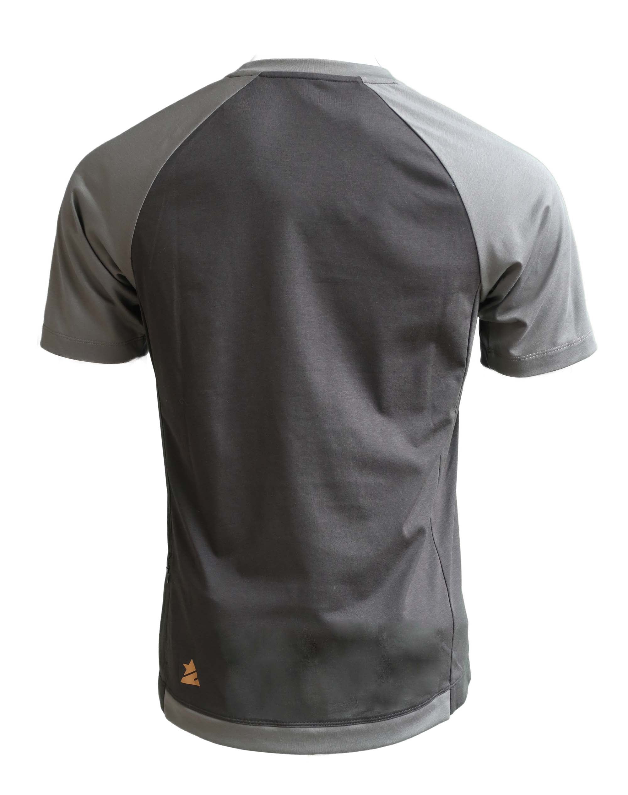 Zimtstern PureFlowz Shirt SS Men Pirate Black/Gun Metal - Image 2