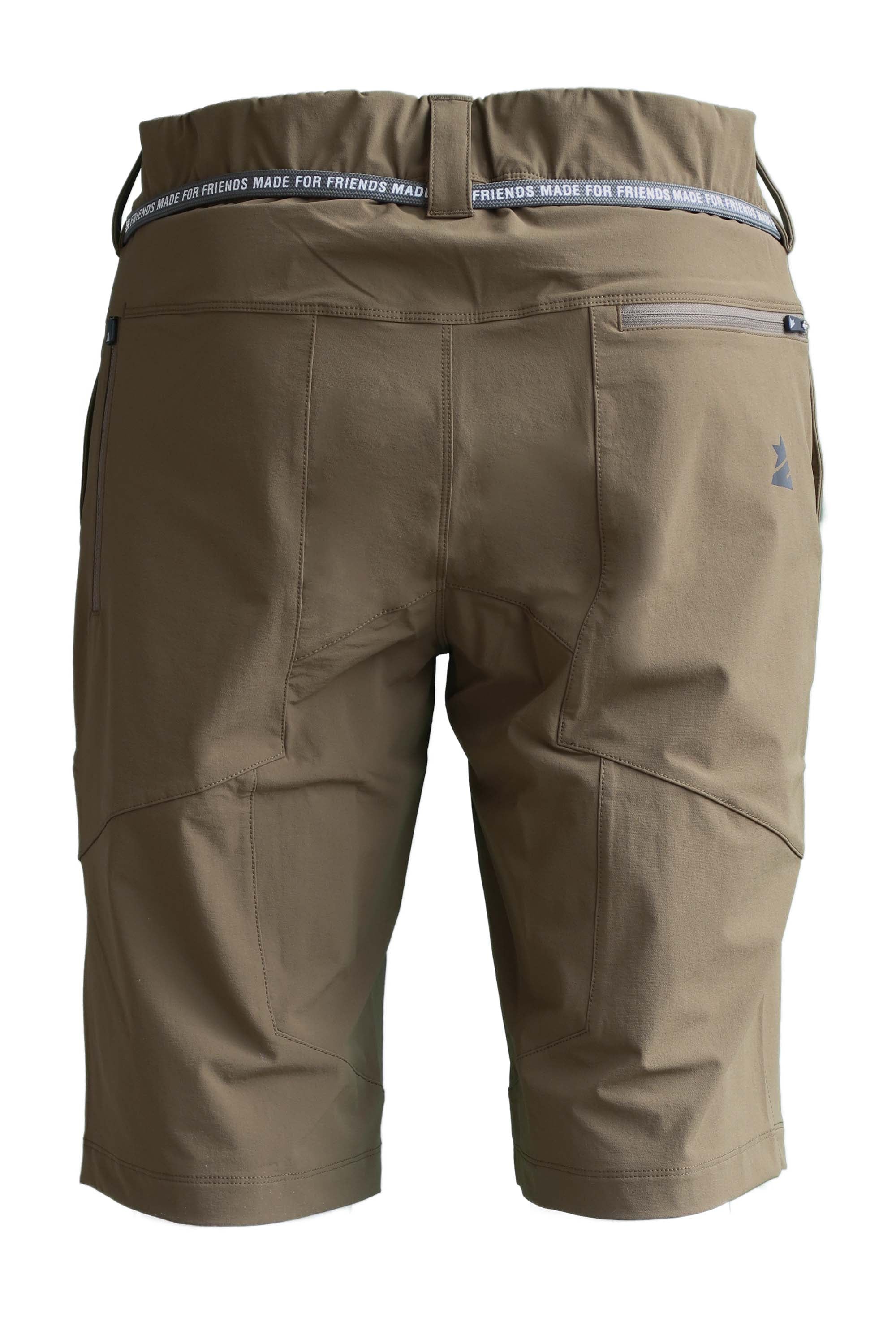 Zimtstern Xalpz Tech Shorts Men Military Olive - Image 2