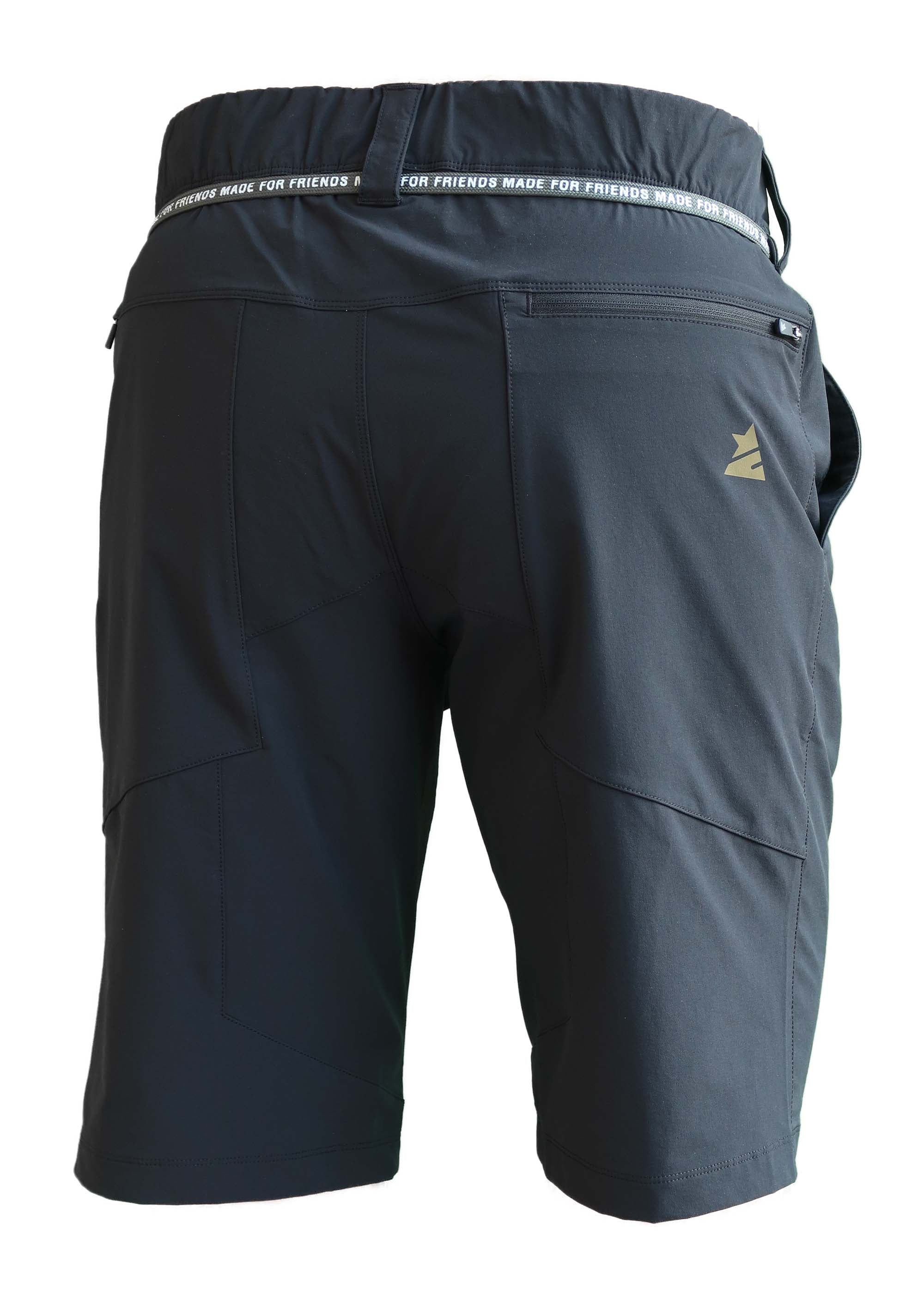 Zimtstern Xalpz Tech Shorts Men Pirate Black - Image 2